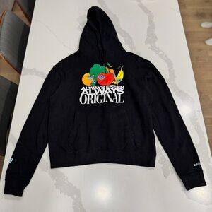Adidas Black Always Fresh Graphic Hoodie